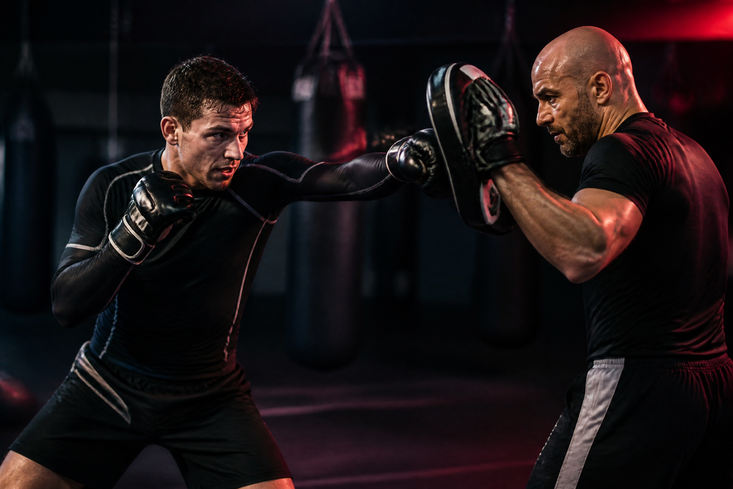 MMA training at Showeather